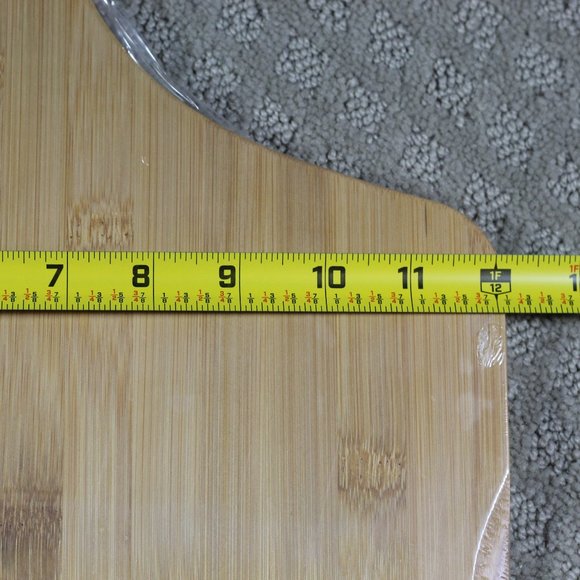 NEW IN PACKAGE - Kitchen Zone Bamboo Pizza Peel 12"x11" - Picture 4 of 6